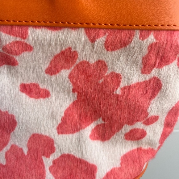 NWOT Urban Outfitters Marie Cow Print Mini Tote Shoulder Bag Y2K - Picture 4 of 9
